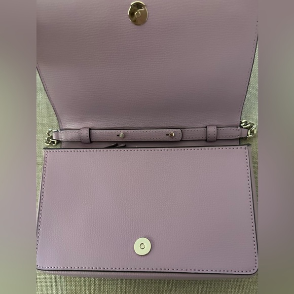 Kate Spade Sylvia Graphic Clover Appliqué Chain Crossbody - Picture 4 of 6